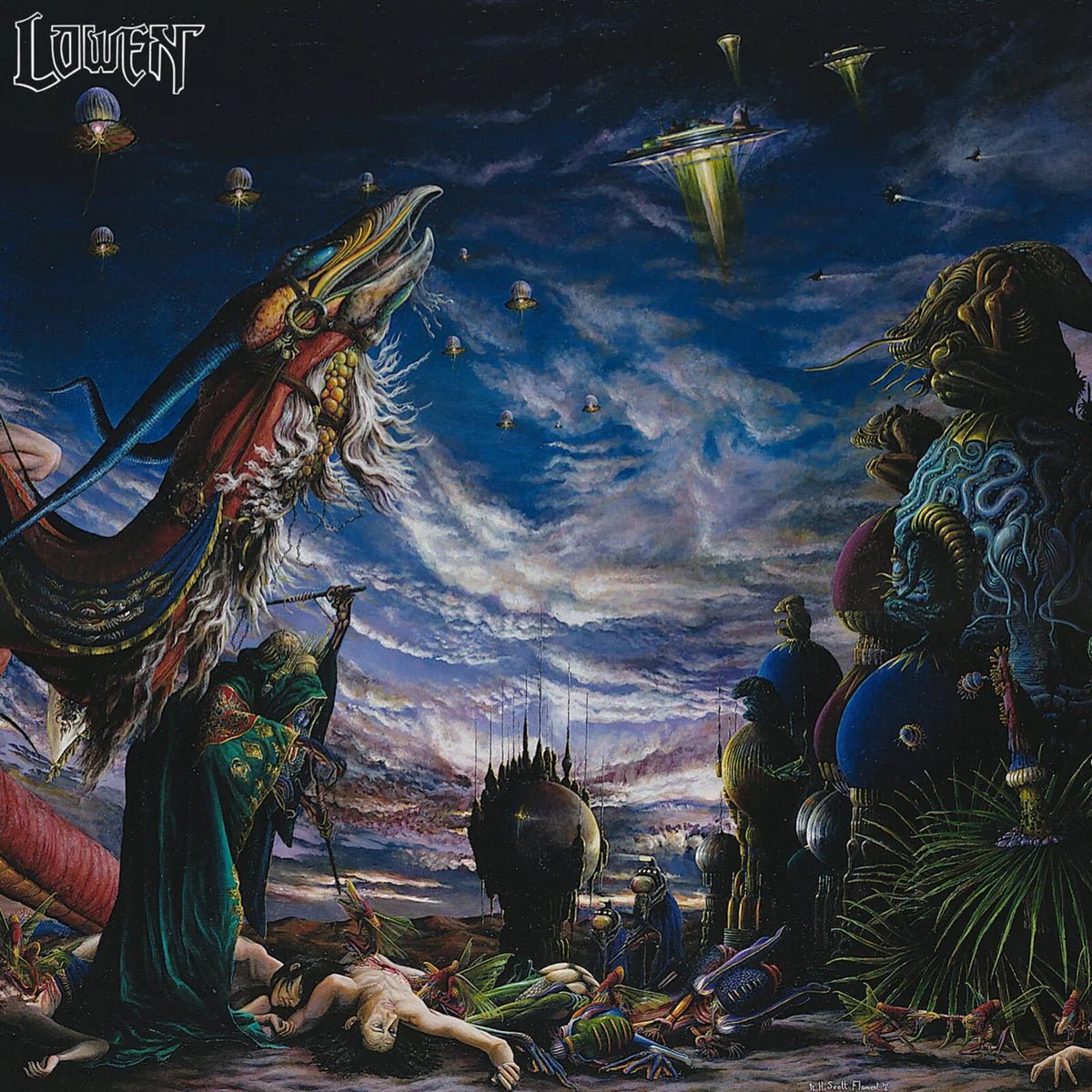 LOWEN "A Crypt In The Stars" LP