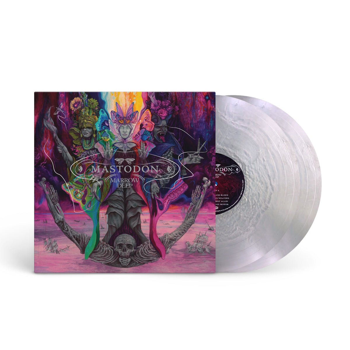 MASTODON "Marrow Deep - Deluxe" 2xLP + T-Shirt Bundle - Evil Greed