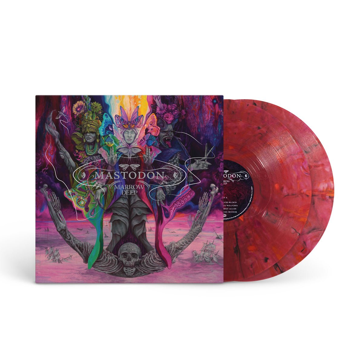 MASTODON "Marrow Deep - Standard" 2xLP + T-Shirt Bundle - Evil Greed