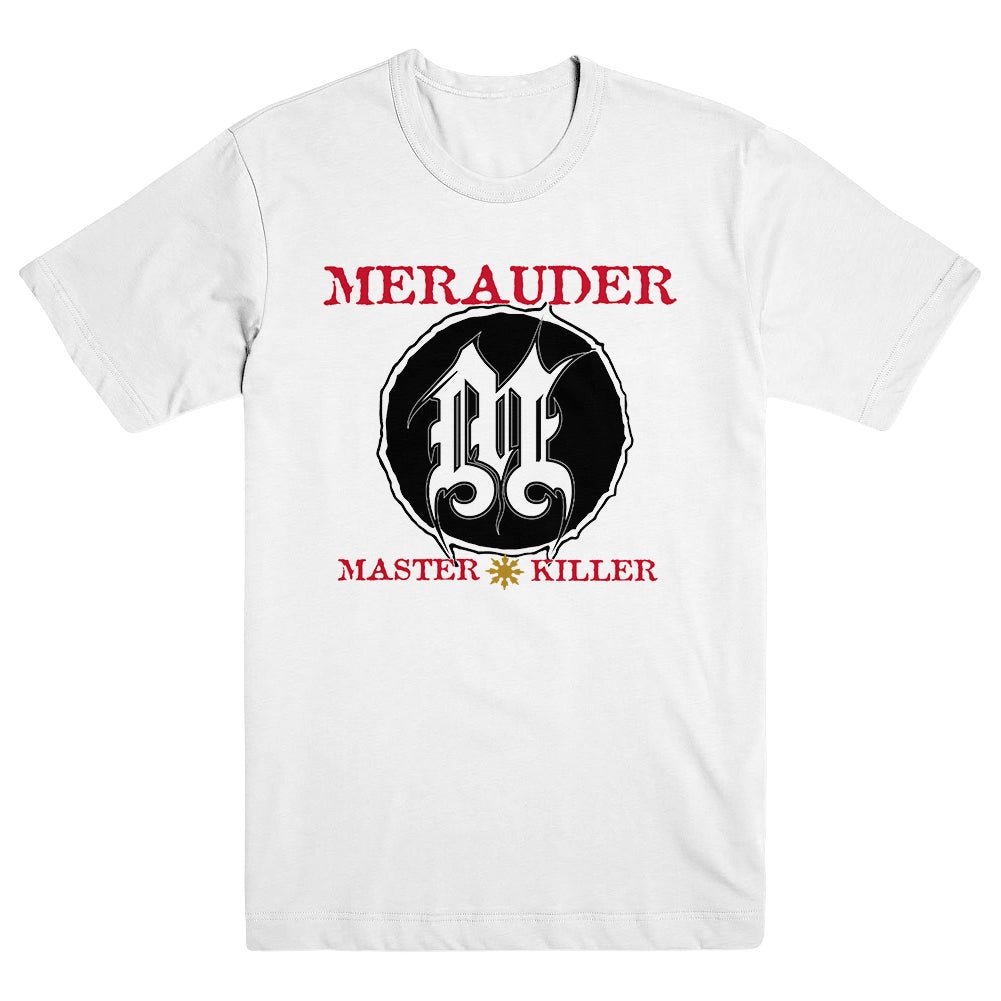 MERAUDER "Circle Logo - White" T-Shirt - Evil Greed