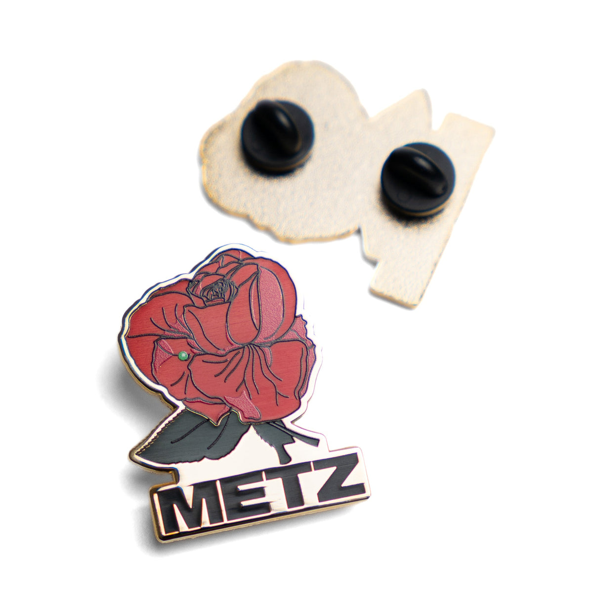 METZ "Rose" Enamel Pin - Evil Greed
