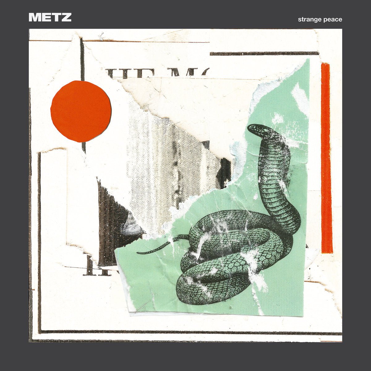 METZ "Strange Peace" LP - Evil Greed