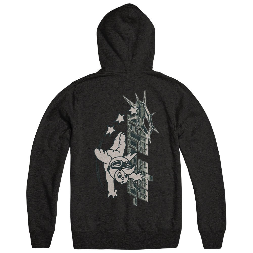 ONE STEP CLOSER "O Star - Embroidered" Hoodie - Evil Greed
