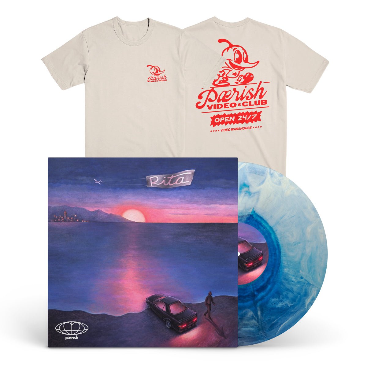PAERISH "Rita" LP + T-Shirt Bundle - Evil Greed