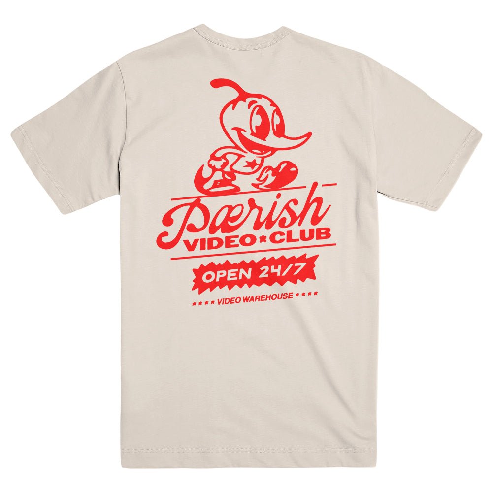 PAERISH "Video Club" T-Shirt - Evil Greed