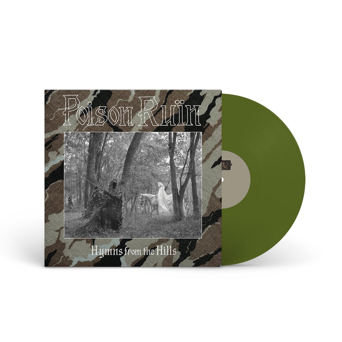 POISON RUIN "Hymns From The Hills" LP SWAMP GREEN