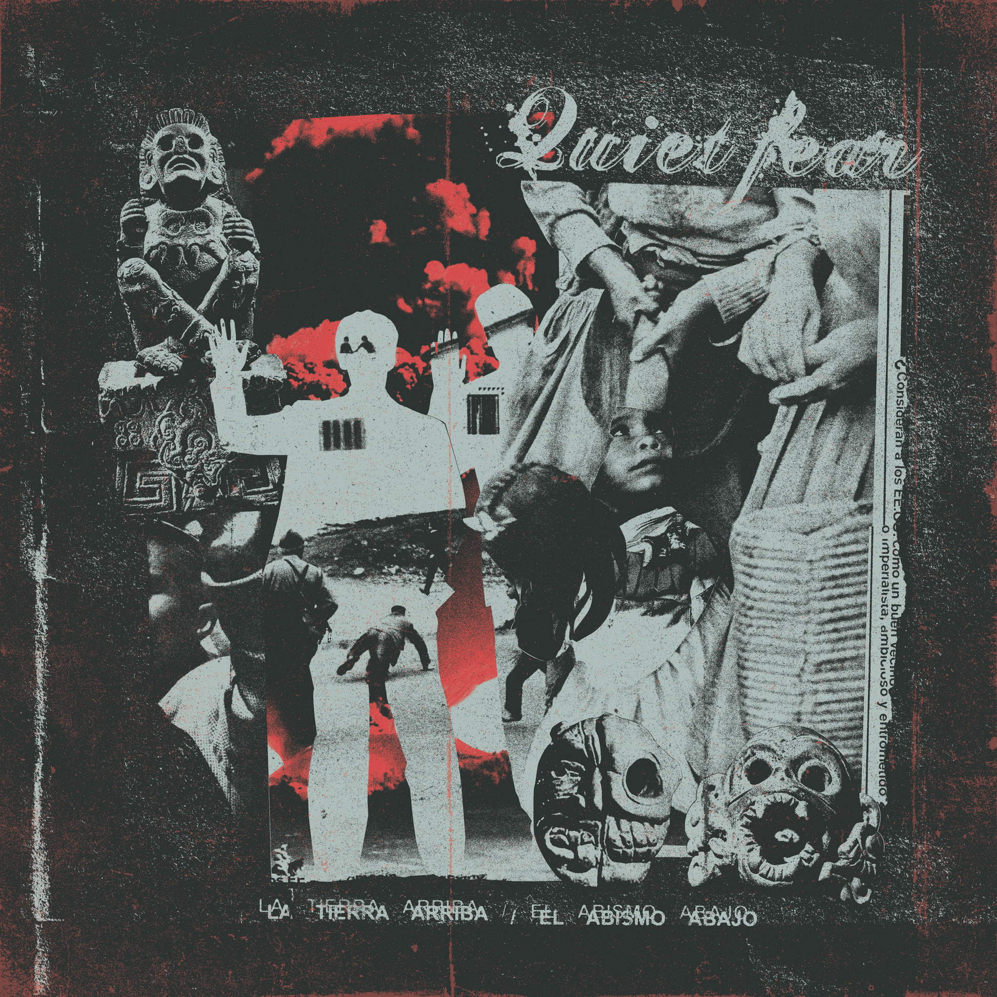 QUIET FEAR "La Tierra Arriba / El Abismo Abajo" LP - Evil Greed