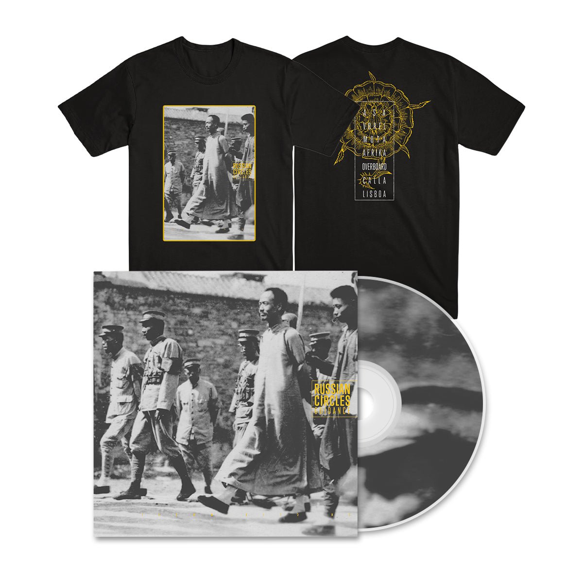 RUSSIAN CIRCLES "Guidance (10th Anniversary Edition)" CD + T-Shirt Bundle - Evil Greed