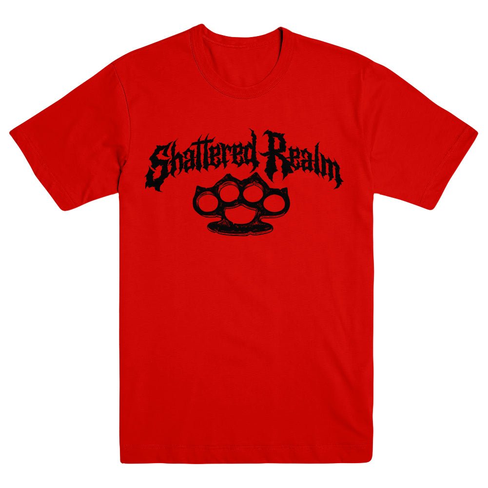 SHATTERED REALM "Knuckleduster" T-Shirt - Evil Greed