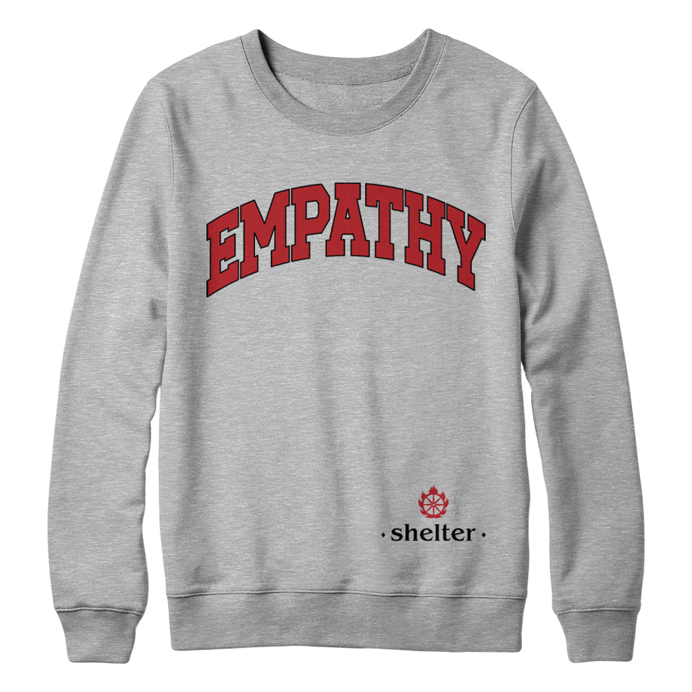 SHELTER "Empathy - Grey" Crewneck