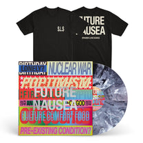 SPANISH LOVE SONGS "Future Nausea" LP + T-Shirt Bundle - Evil Greed