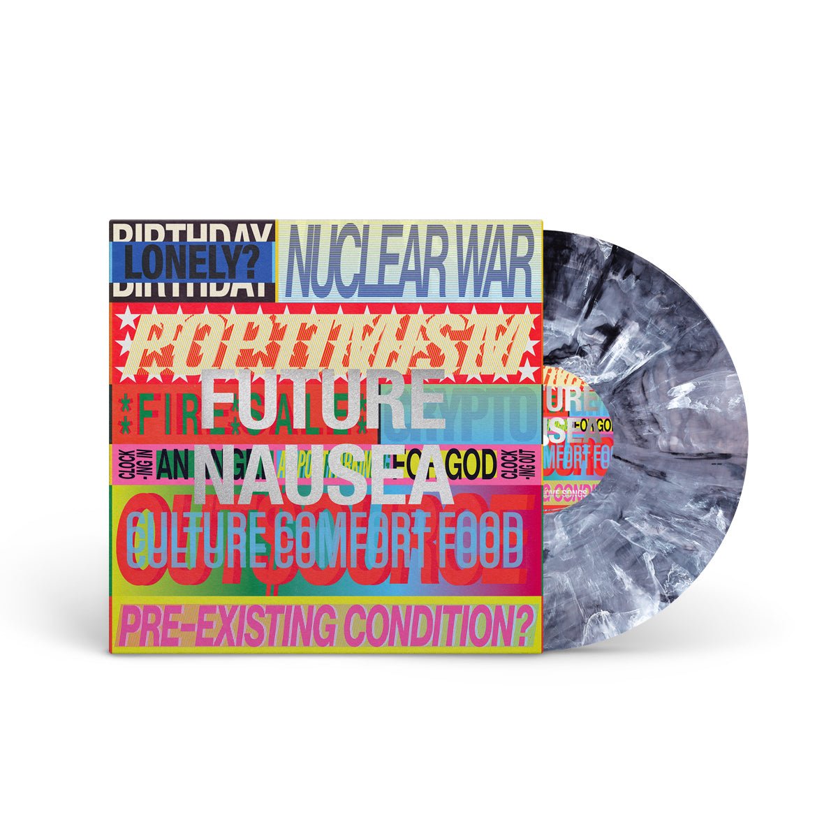 SPANISH LOVE SONGS "Future Nausea" LP + T-Shirt Bundle - Evil Greed