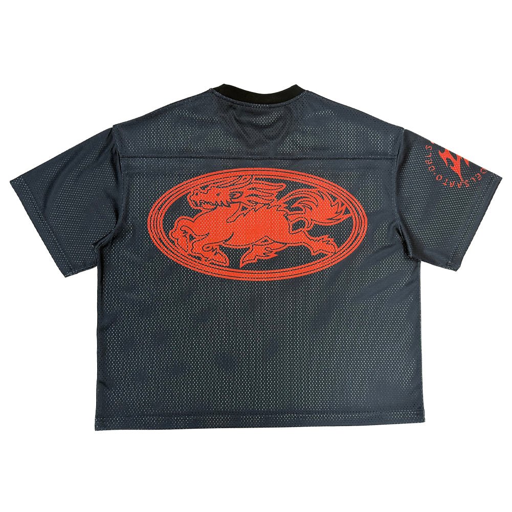 SPEED "Kirin - Red" Football Jersey - Evil Greed
