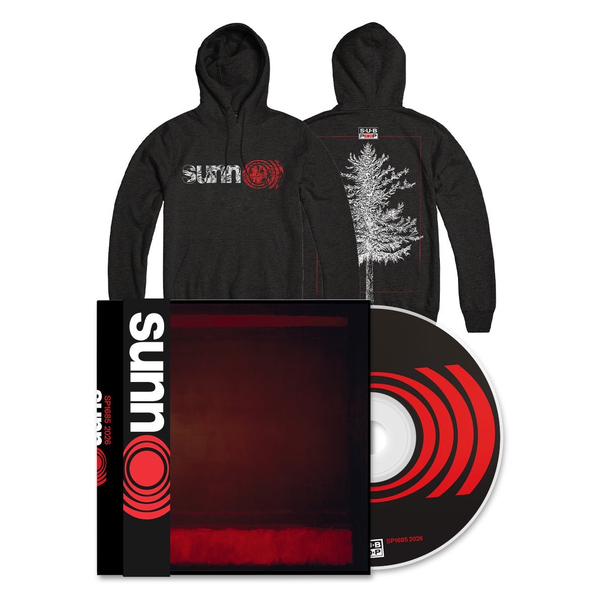 SUNN O))) "sunn O)))" CD + Hoodie Bundle