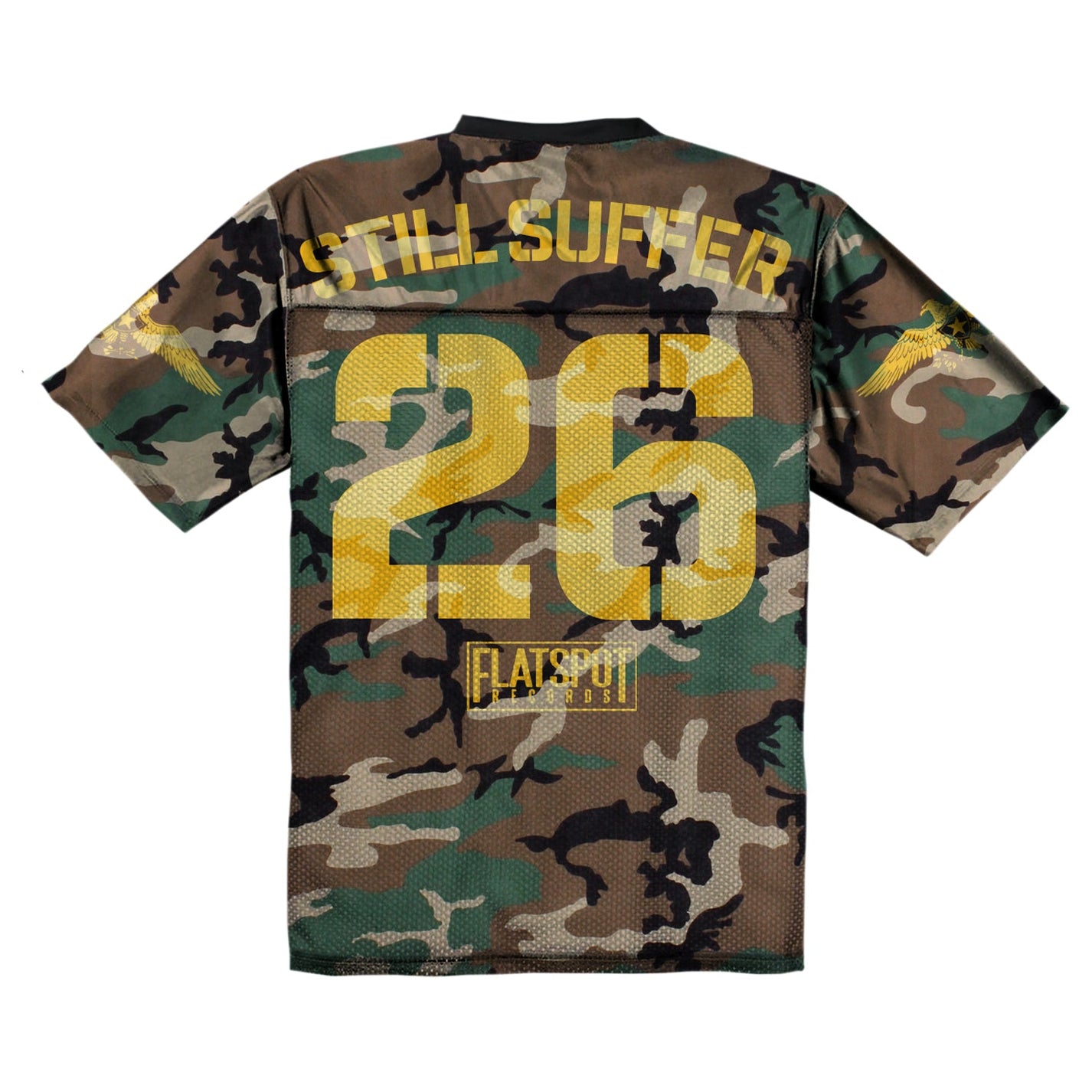 TERROR "Still Suffer - Camo" Football Jersey