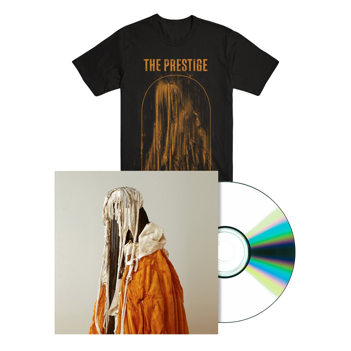 THE PRESTIGE "Isthmos" CD + T-Shirt Bundle - Evil Greed