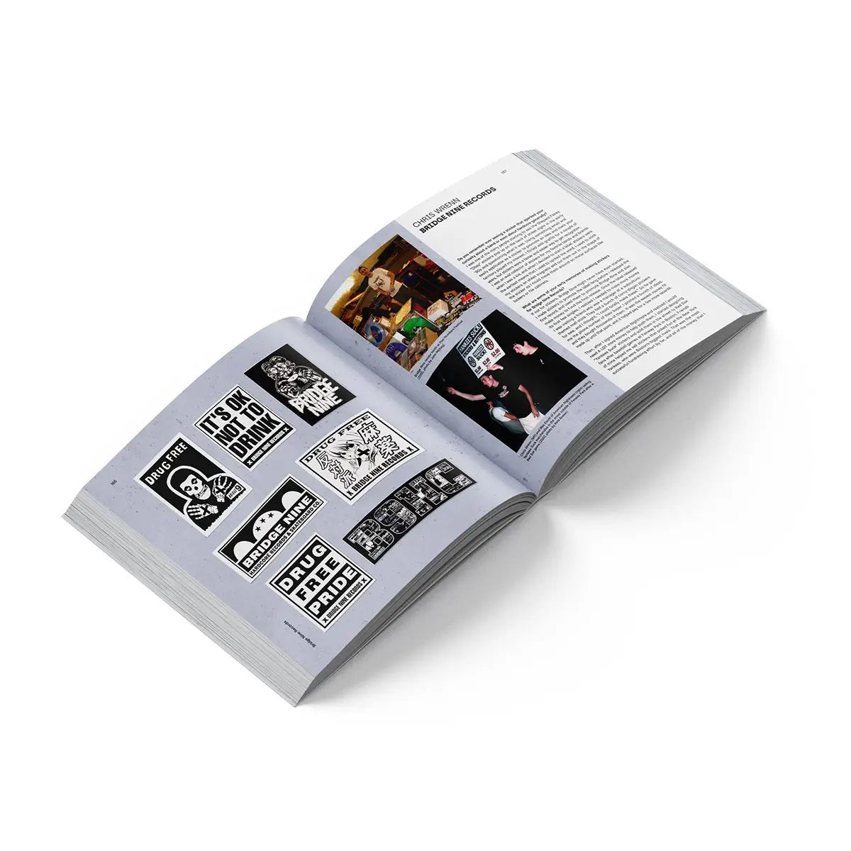 THOMAS RACKOW "Free Stickers with Every Order: A History of Hardcore Stickers" Book