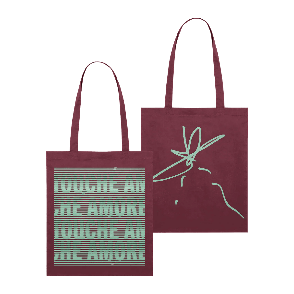 TOUCHE AMORE "Spiral In A Straight Line" Tote Bag