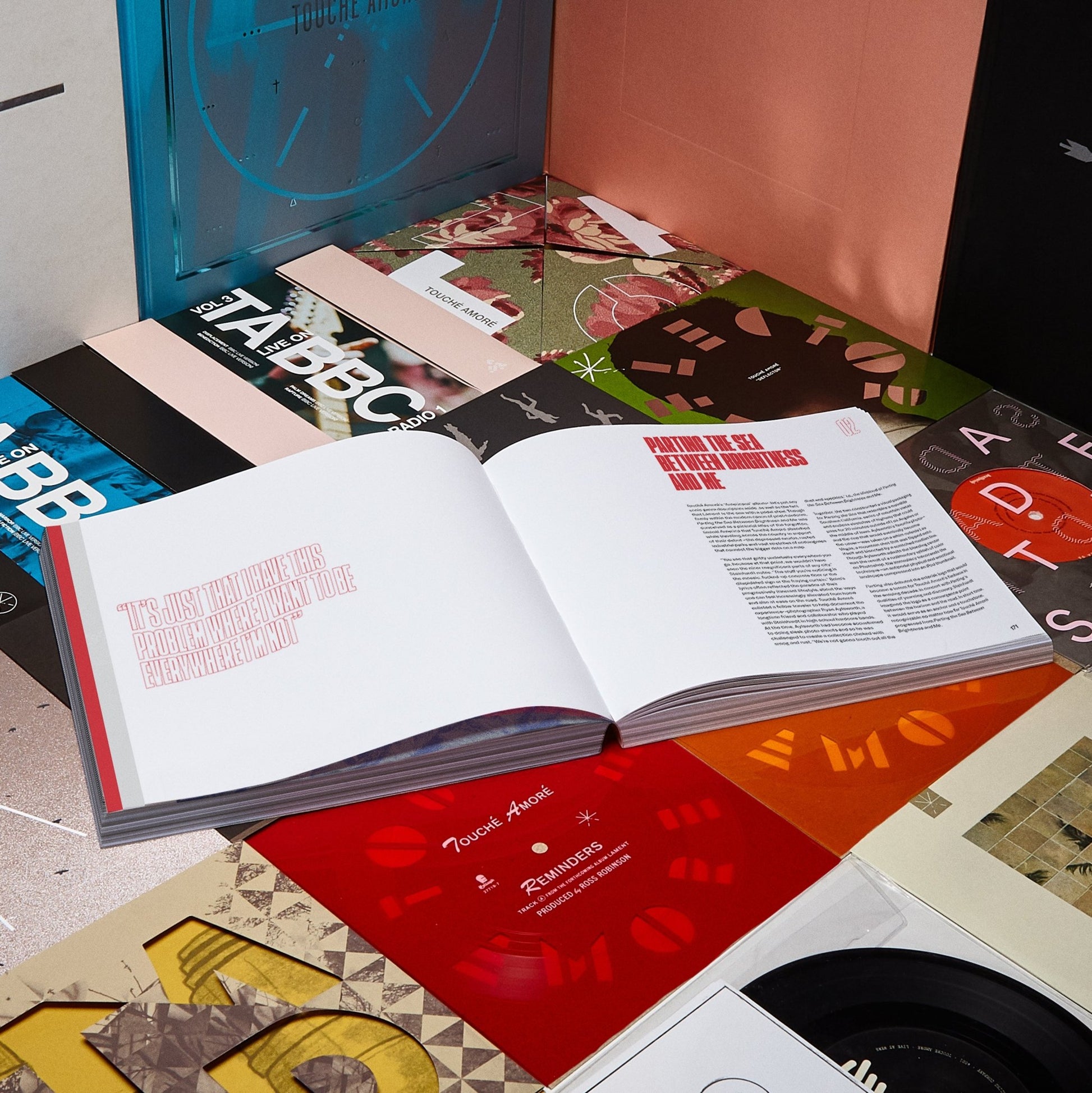 TOUCHE AMORE "The Art Of Touche Amore" Art Book - Evil Greed