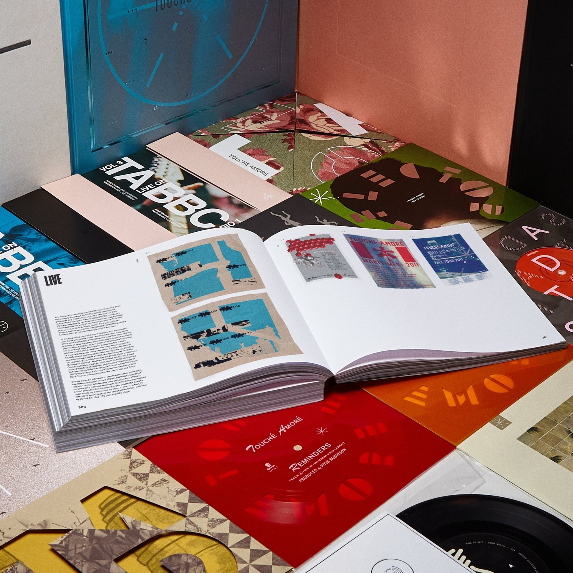 TOUCHE AMORE "The Art Of Touche Amore" Art Book - Evil Greed