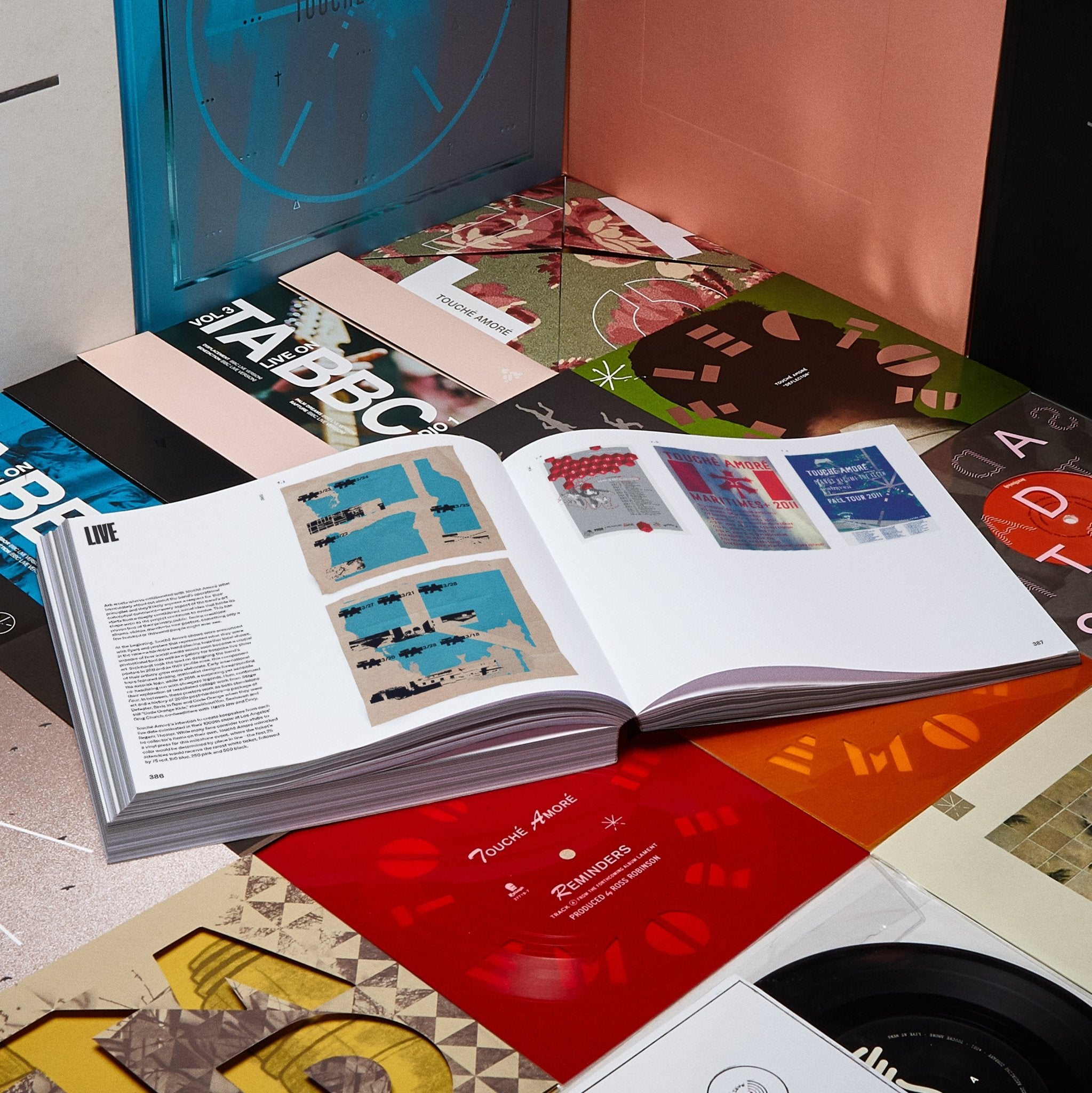 TOUCHE AMORE "The Art Of Touche Amore" Art Book - Evil Greed