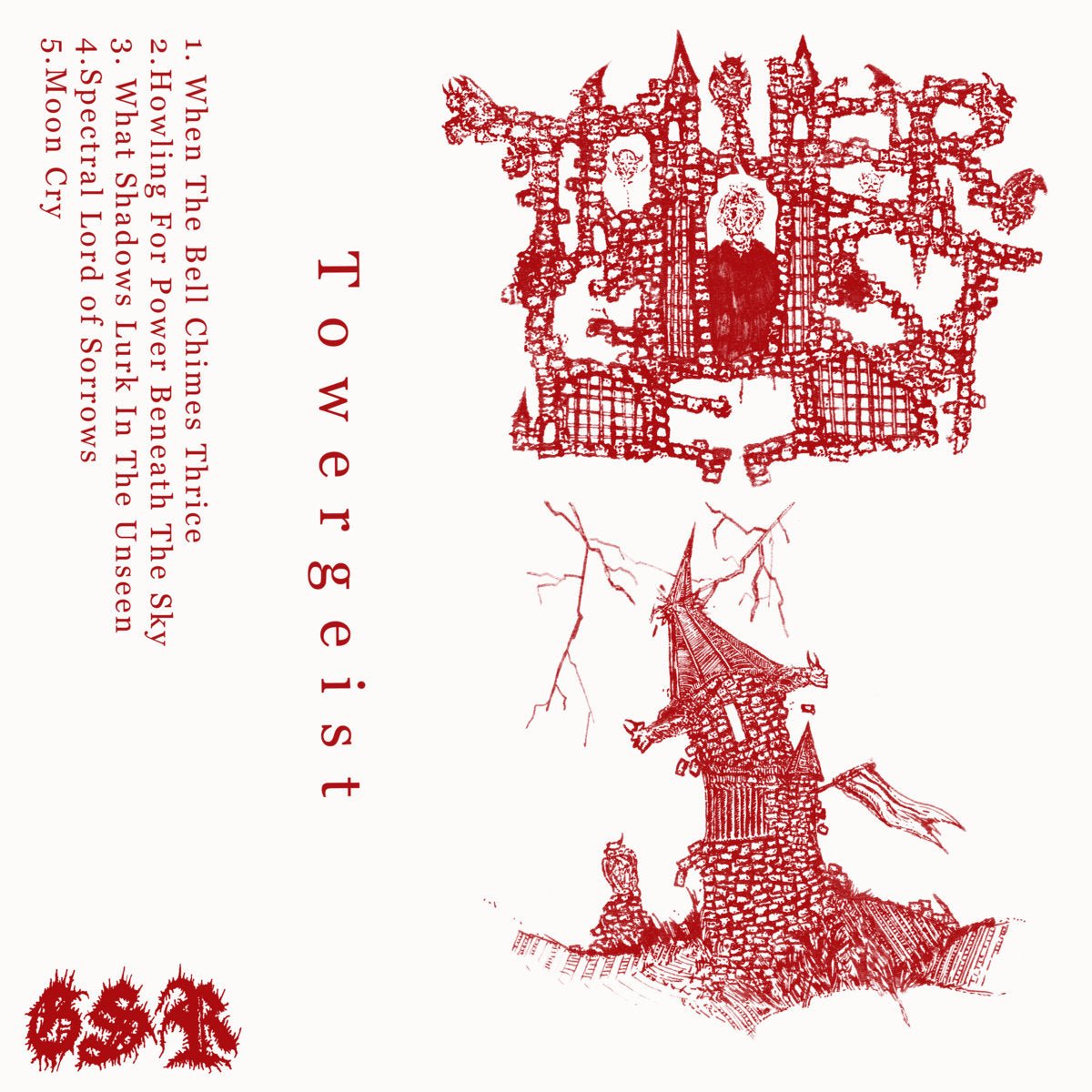 TOWERGEIST "S/t" Tape - Evil Greed