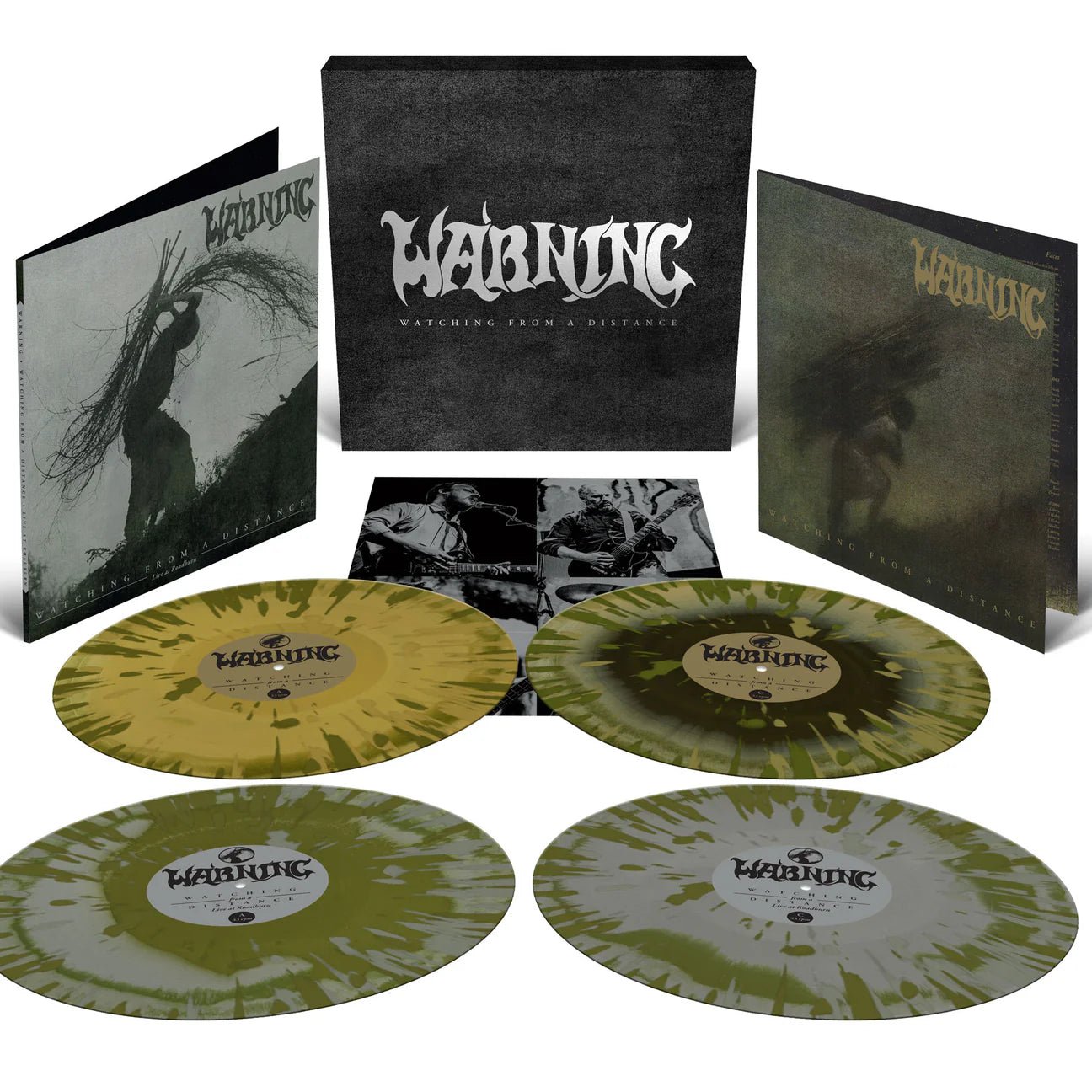 WARNING "Watching From A Distance (Deluxe Edition)" 4xLP - Evil Greed