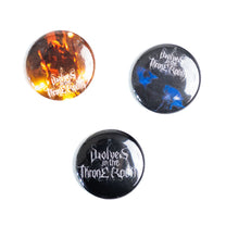 WOLVES IN THE THRONE ROOM "Black Cascade" Button Set - Evil Greed