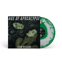 AGE OF APOCALYPSE &quot;Grim Wisdom&quot; LP EVERGREEN SILVER MIX