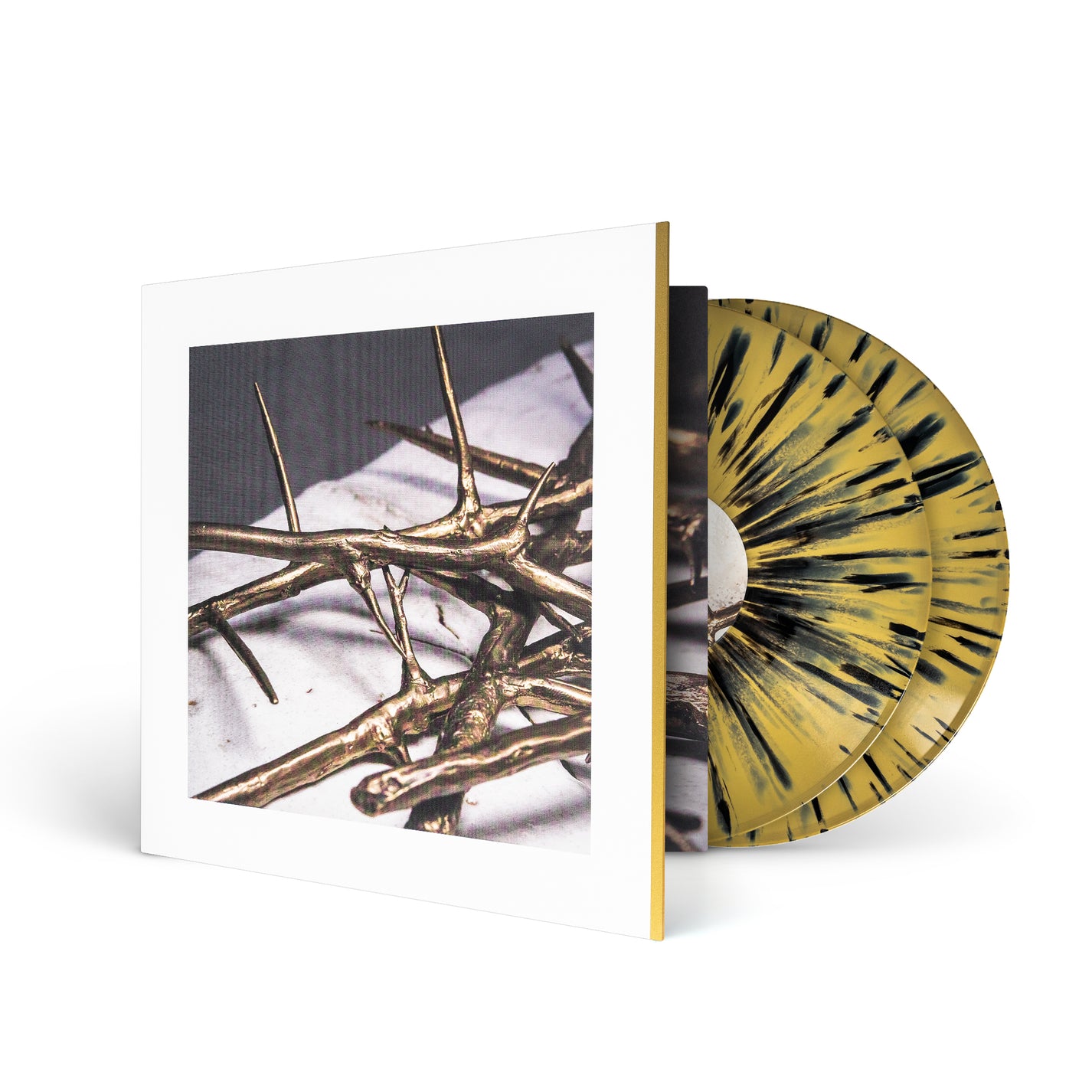 AMENRA &quot;De Doorn - Second Version&quot; 2xLP GOLD W BLACK SPLATTER (EVIL GREED EXCLUSIVE)