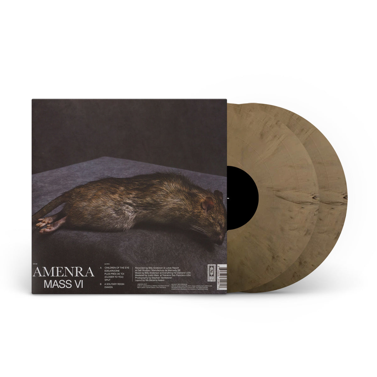 AMENRA &quot;Mass VI&quot; 2xLP SKULL GOLD