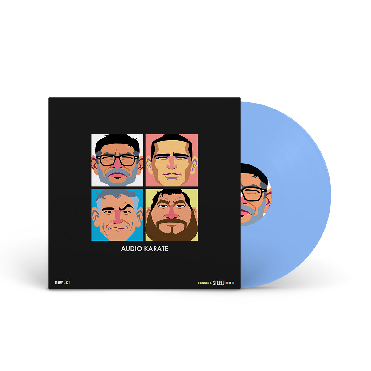 AUDIO KARATE &quot;¡OTRA!&quot; LP BABY BLUE