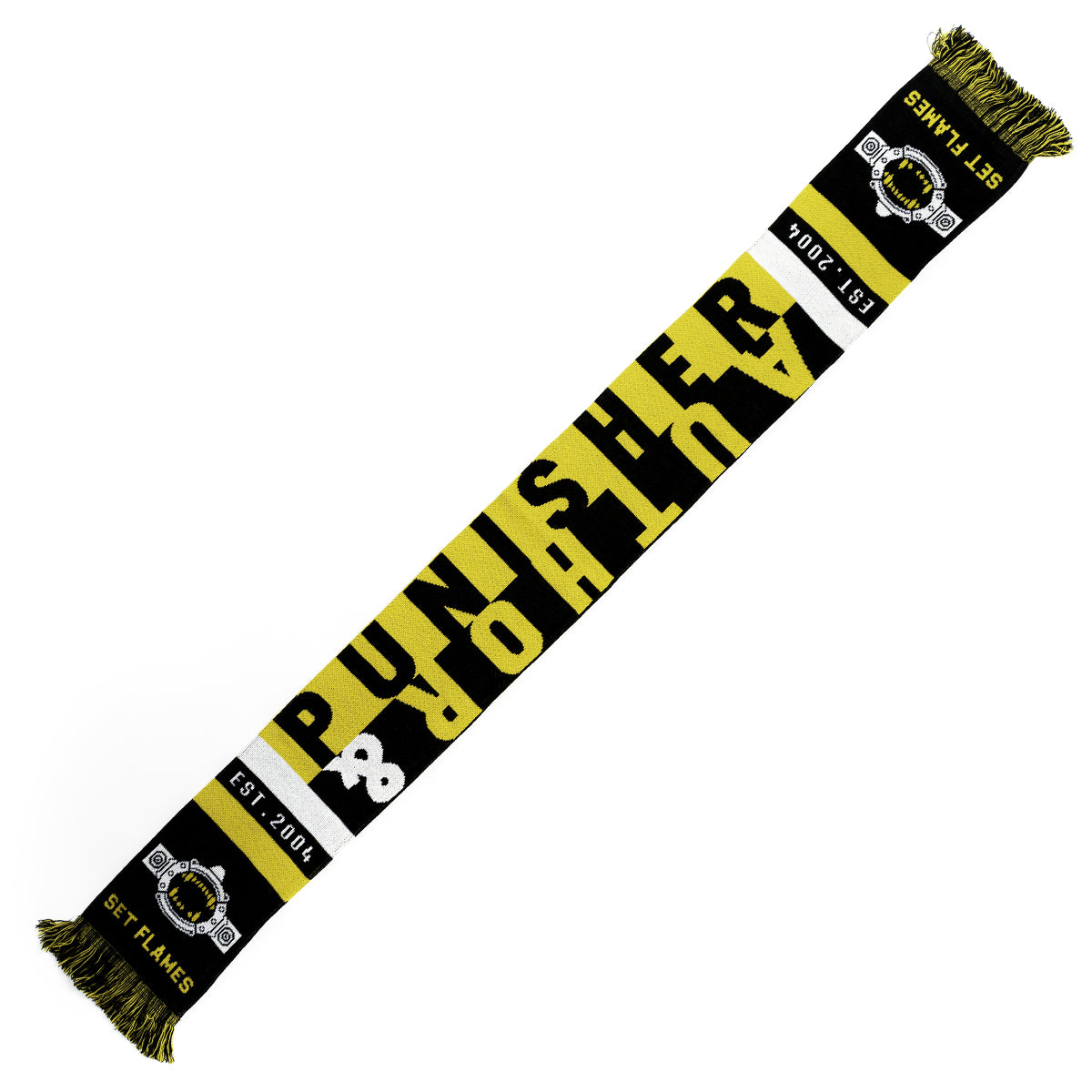 AUTHOR &amp; PUNISHER &quot;Set Flames&quot; Scarf