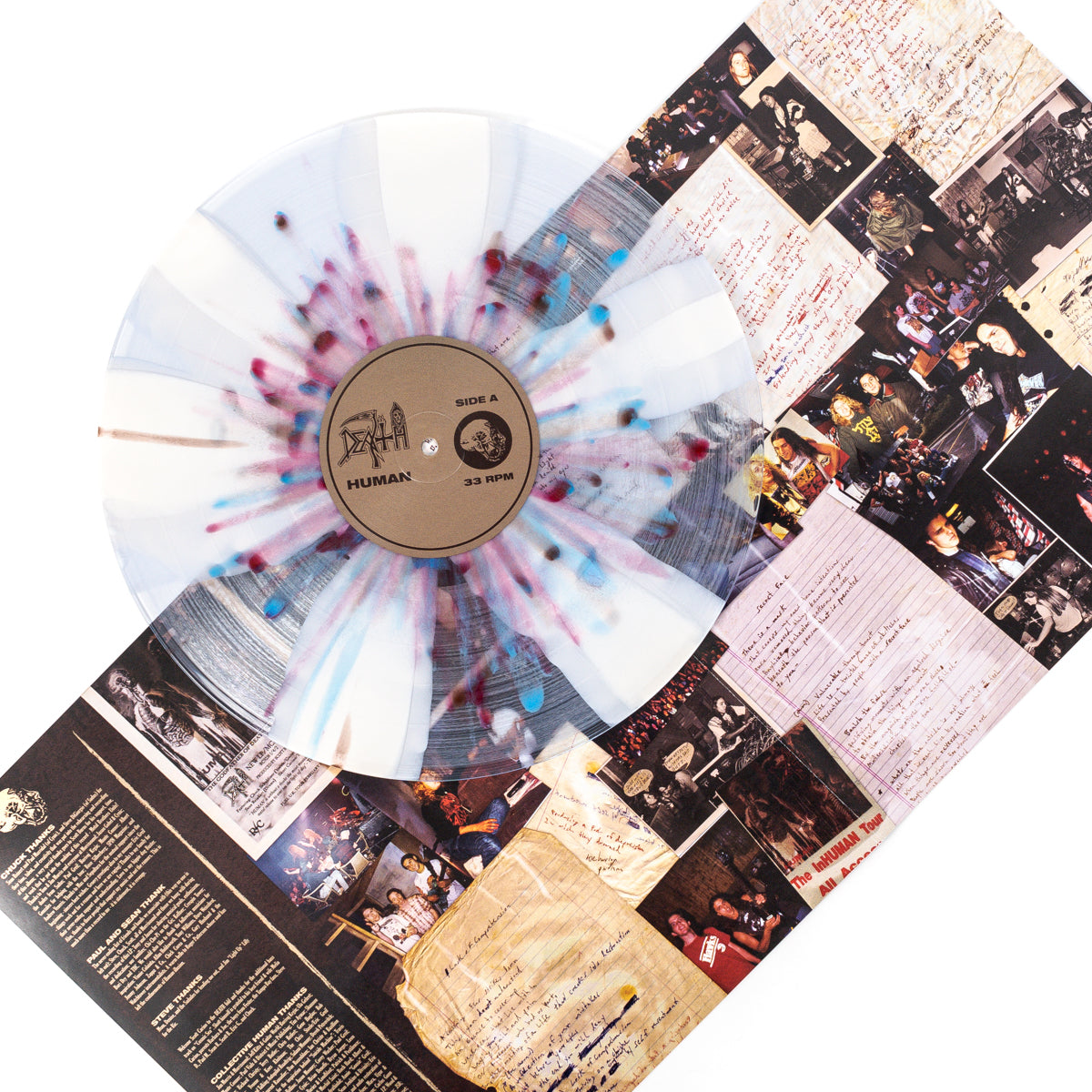 DEATH &quot;Human (Reissue)&quot; LP