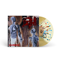 DEATH &quot;Human (Reissue)&quot; LP CUSTOM BUTTERFLY EFFECT W SPLATTER