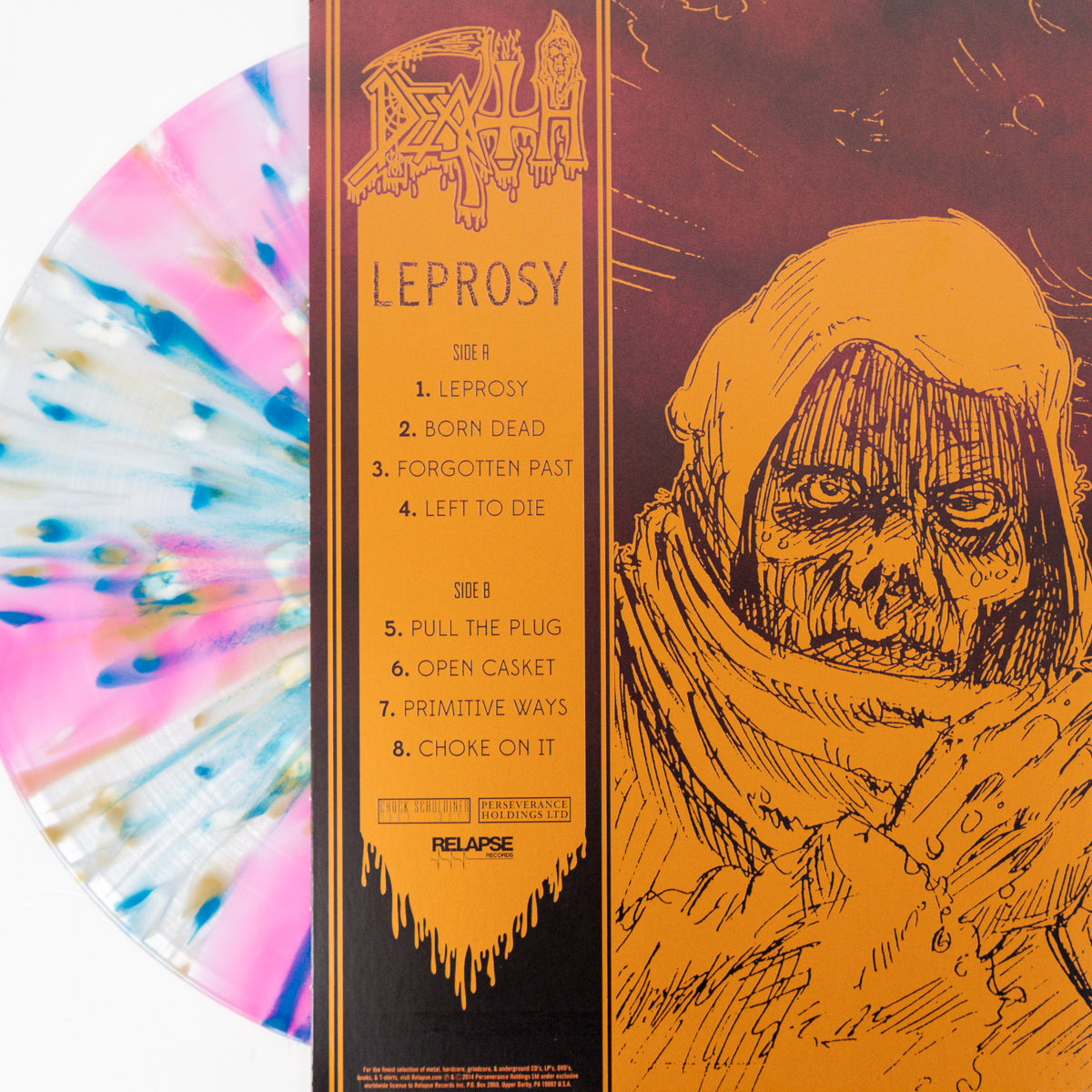 DEATH &quot;Leprosy (Reissue)&quot; LP