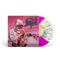 DEATH &quot;Leprosy (Reissue)&quot; LP CUSTOM BUTTERFLY EFFECT W SPLATTER