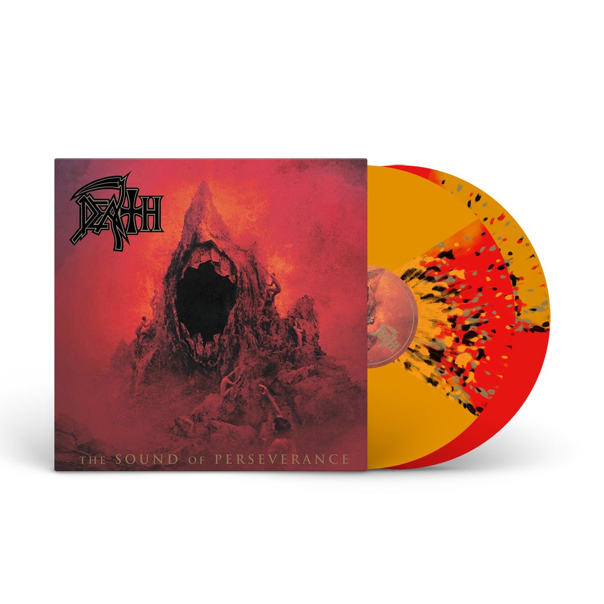 DEATH "The Sound Of Perseverance (Reissue)" 2xLP CUSTOM BUTTERFLY EFFECT W SPLATTER