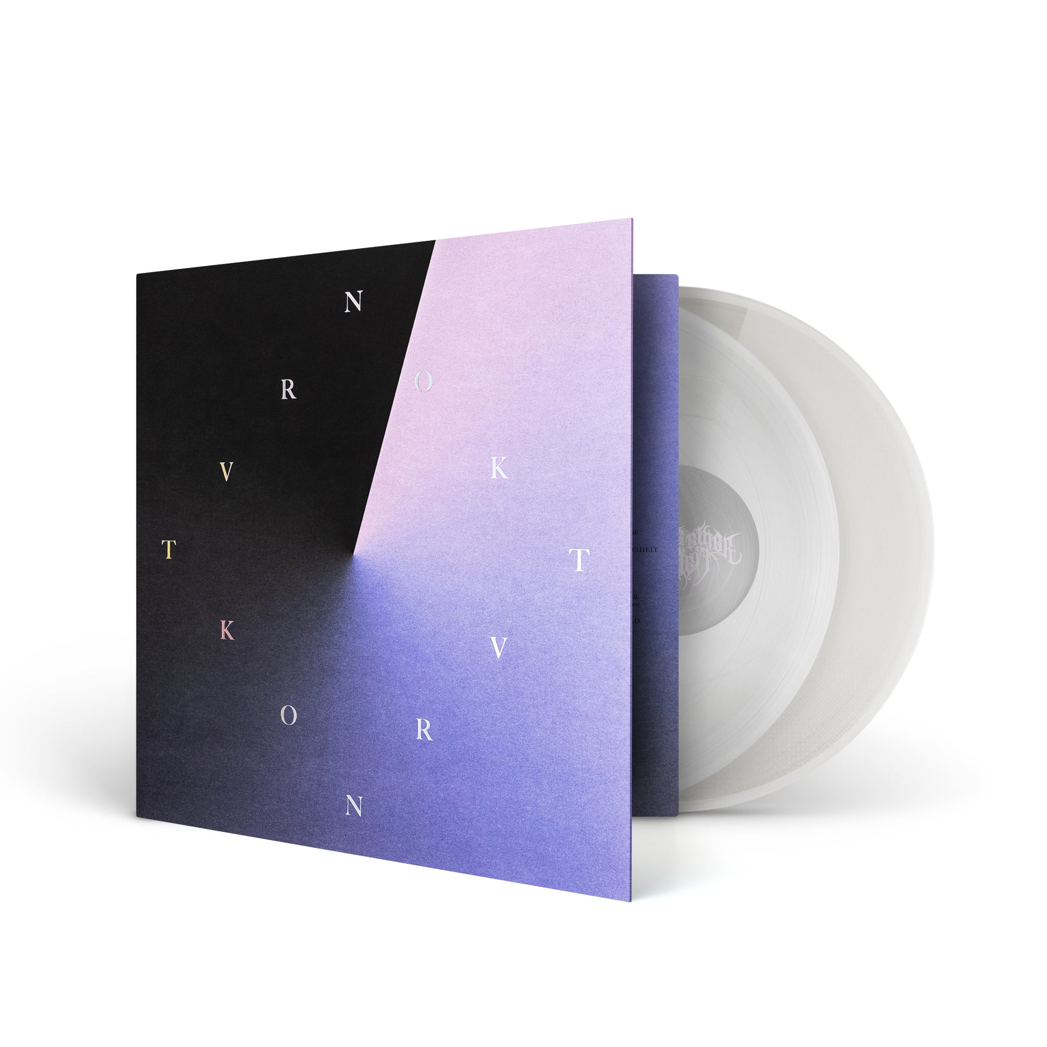 DER WEG EINER FREIHEIT "Noktvrn" 2xLP CRYSTAL CLEAR (EVIL GREED EXCLUSIVE)