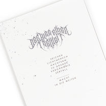 DER WEG EINER FREIHEIT &quot;Unstille - The Complete Guitar &amp; Bass Transcription&quot; Book