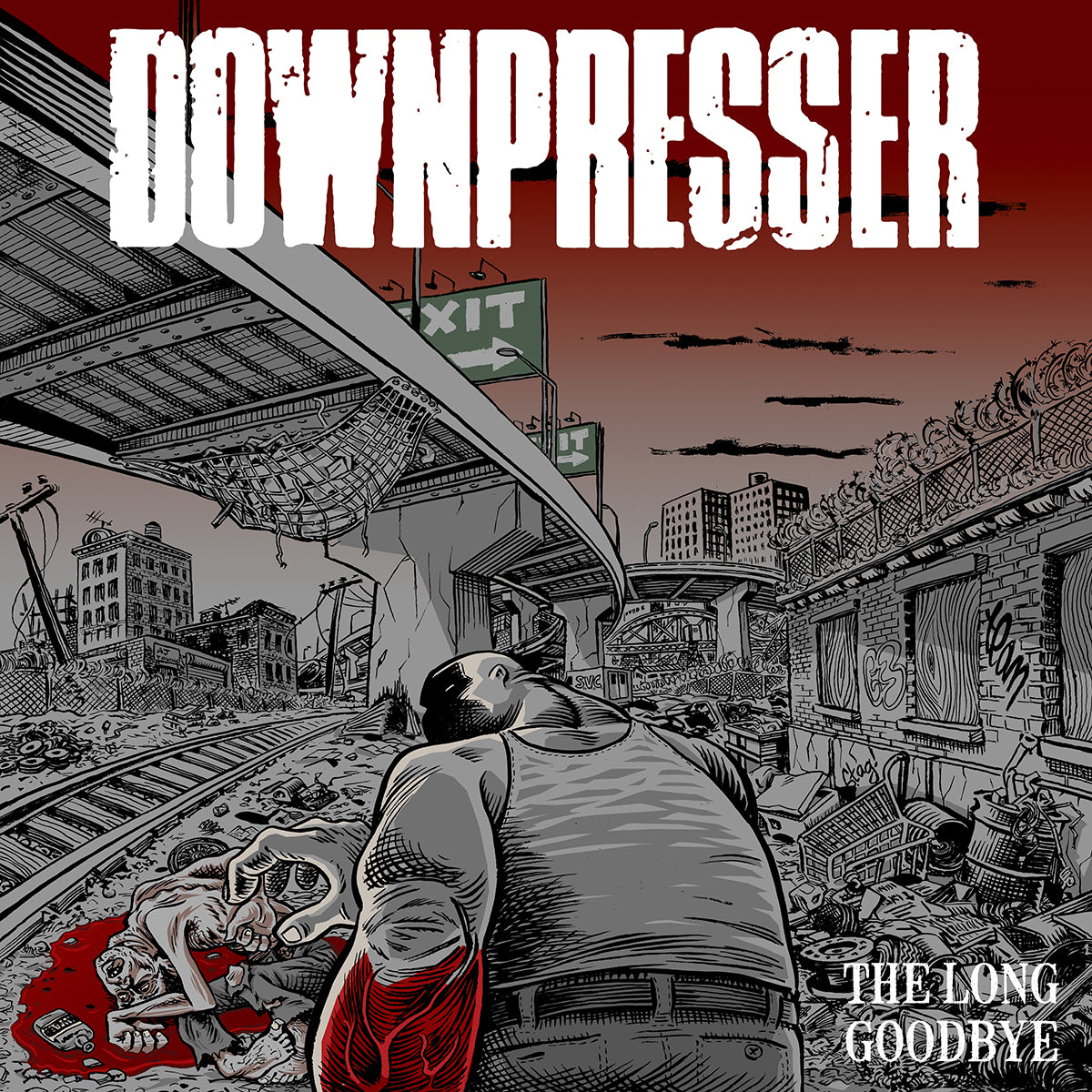 DOWNPRESSER "The Long Goodbye " LP