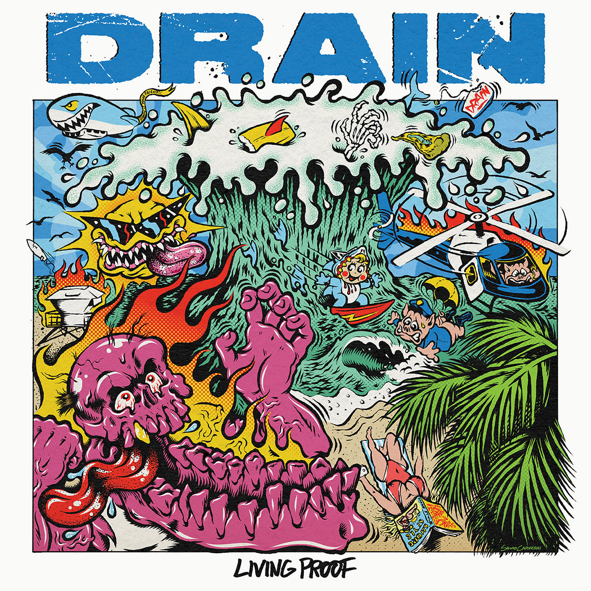 DRAIN &quot;Living Proof&quot; CD