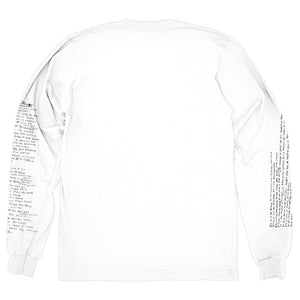 EMMA RUTH RUNDLE "Engine Of Hell - White" Longsleeve