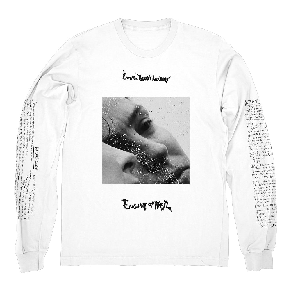 EMMA RUTH RUNDLE &quot;Engine Of Hell - White&quot; Longsleeve