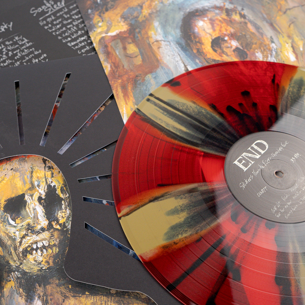 END &quot;Splinters From An Ever-Changing Face&quot; LP