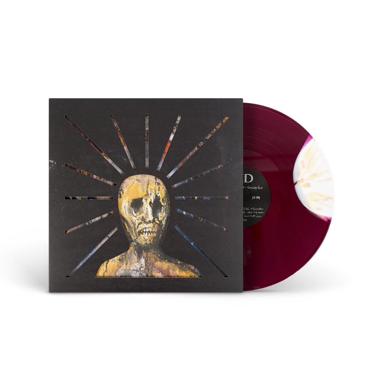 END &quot;Splinters From An Ever-Changing Face&quot; LP PURPLE WHITE BUTTERFLY