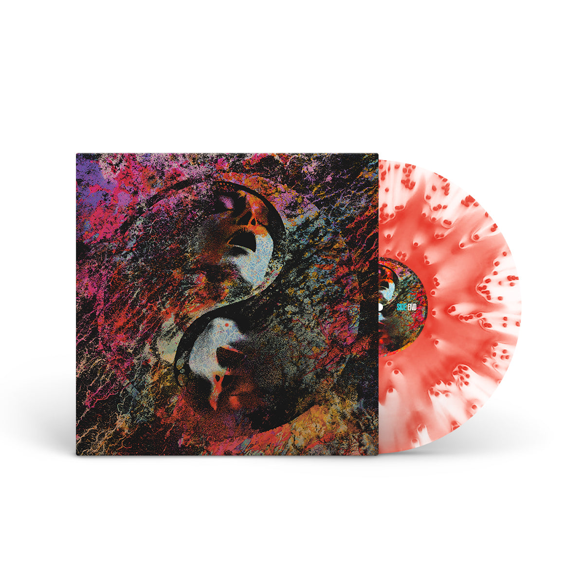 END / CULT LEADER &quot;Gather &amp; Mourn&quot; 12&quot; CLOUDY RED