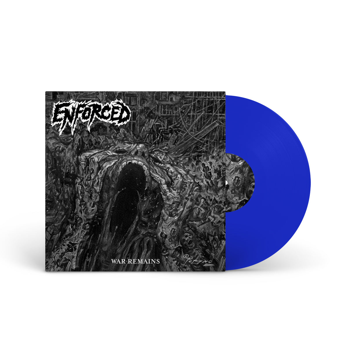ENFORCED &quot;War Remains&quot; LP BLUE