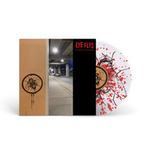 EYE FLYS &quot;Exigent Circumstance&quot; LP CLEAR W RED SPLATTER + SCREENPRINTED B-SIDE