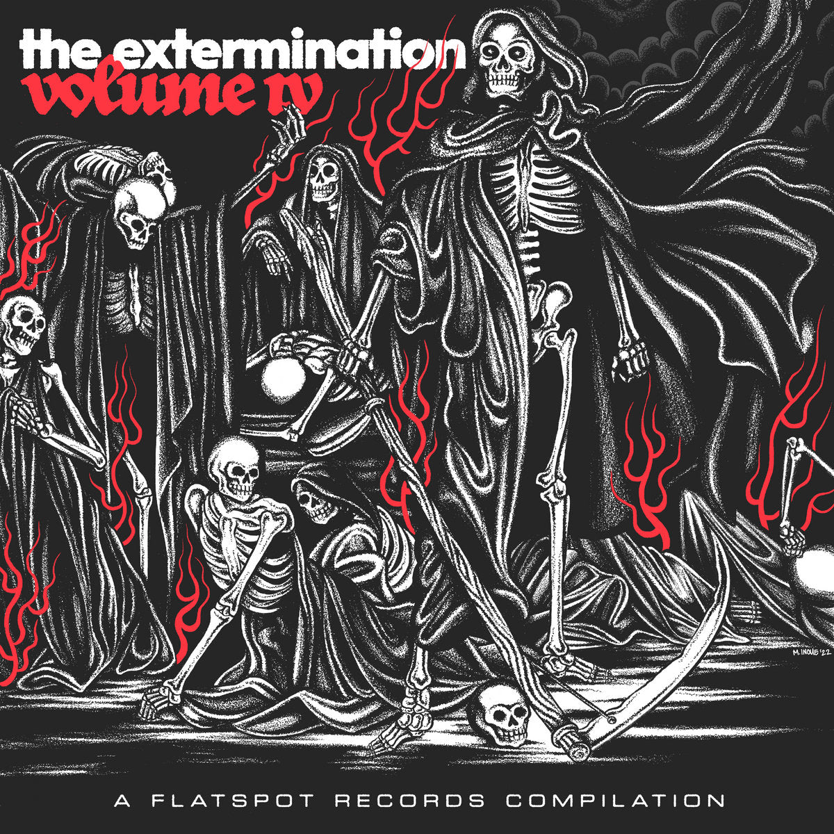FLATSPOT RECORDS &quot;The Extermination Vol. 4&quot; LP
